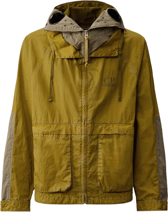 CP Company 50 FILI WAX EXPLORER JACKET GROEN