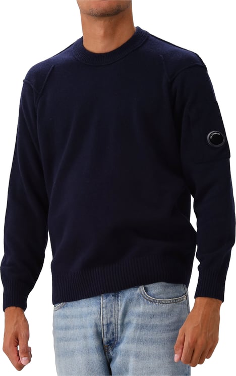 CP Company C.P. Company Gebreide Trui Blauw