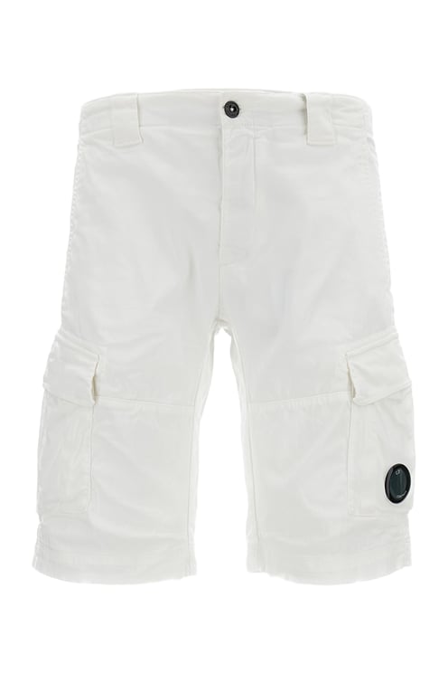 CP Company Stretch Sateen Cargo Lens Shorts