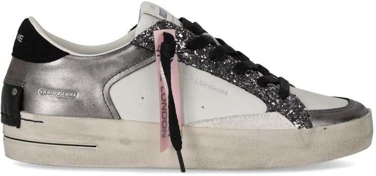 Crime London CRIME LONDON SK8 DELUXE GUNMETAL SNEAKER