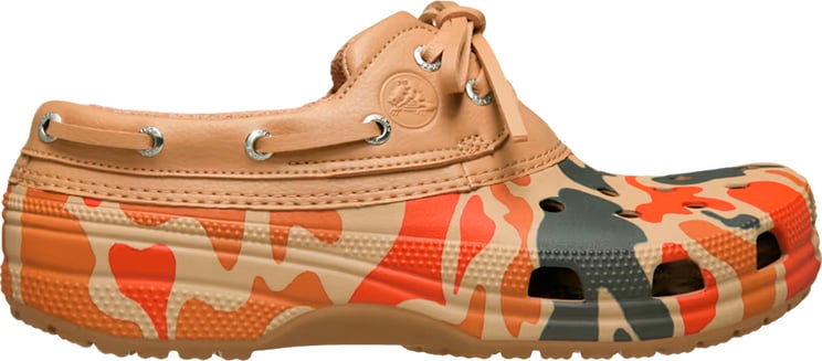 Crocs Sandals Tan / Shocking Orange
