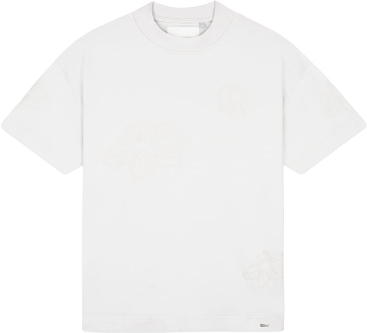 Croyez Croyez Initial Flower T-Shirt