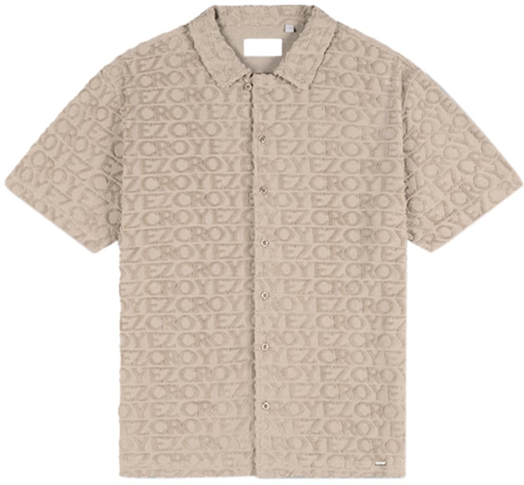 Croyez Croyez Monogram Towelling Shirt