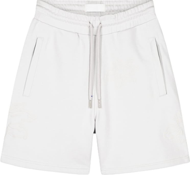 Croyez Croyez Initial Flower Shorts