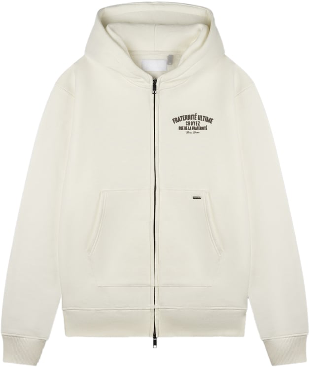 Croyez Croyez Fraternité Zip-Hoodie