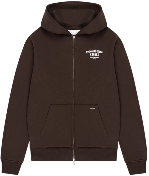 Croyez Croyez Fraternité Zip-Hoodie