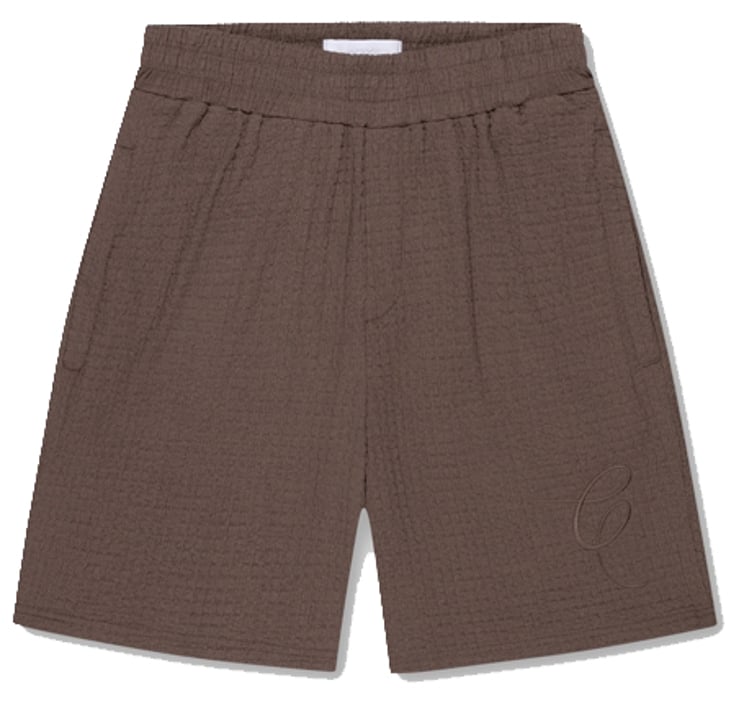 Croyez Croyez Zeplin Seersucker Shorts