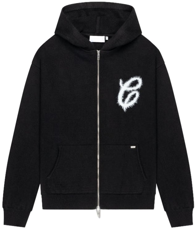 Croyez Croyez Fluffy Essence Knit Zip-Hoodie