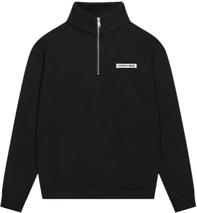 Croyez Croyez Etiquette Half-Zip Sweater