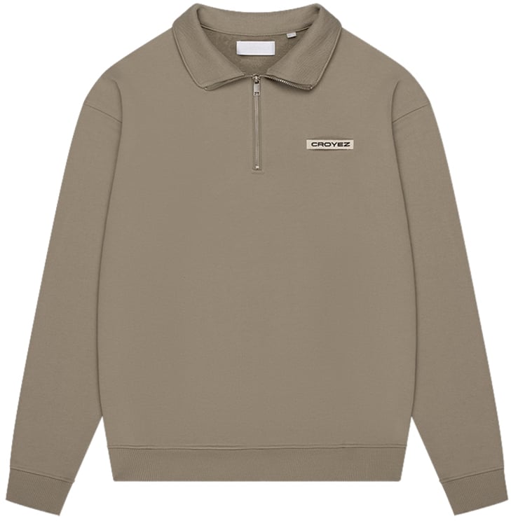 Croyez Croyez Etiquette Half-Zip Sweater