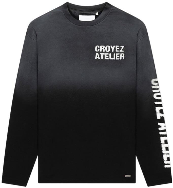 Croyez Croyez Sprayed Atelier Longsleeve T-Shirt