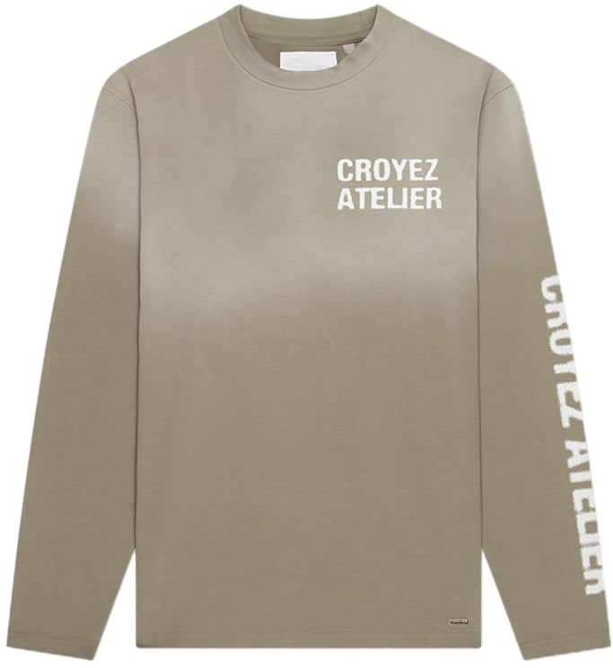 Croyez Croyez Sprayed Atelier Longsleeve T-Shirt