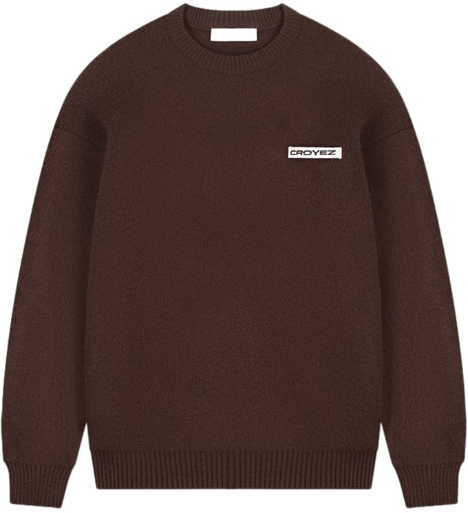 Croyez Croyez Etiquette Knit Sweater