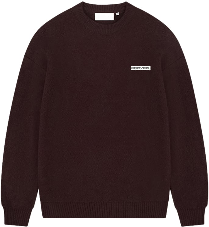 Croyez Croyez Etiquette Knit Sweater