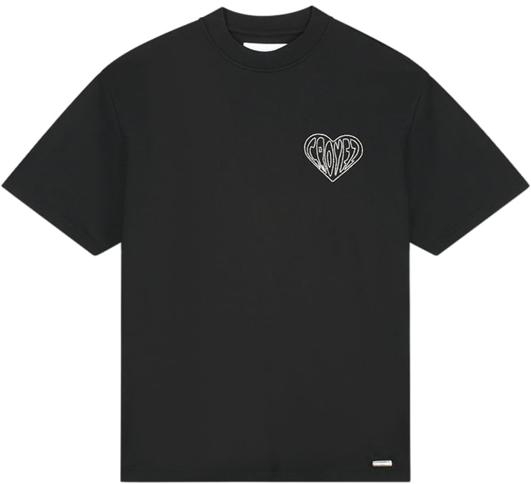 Croyez Croyez Stitched Heart T-Shirt