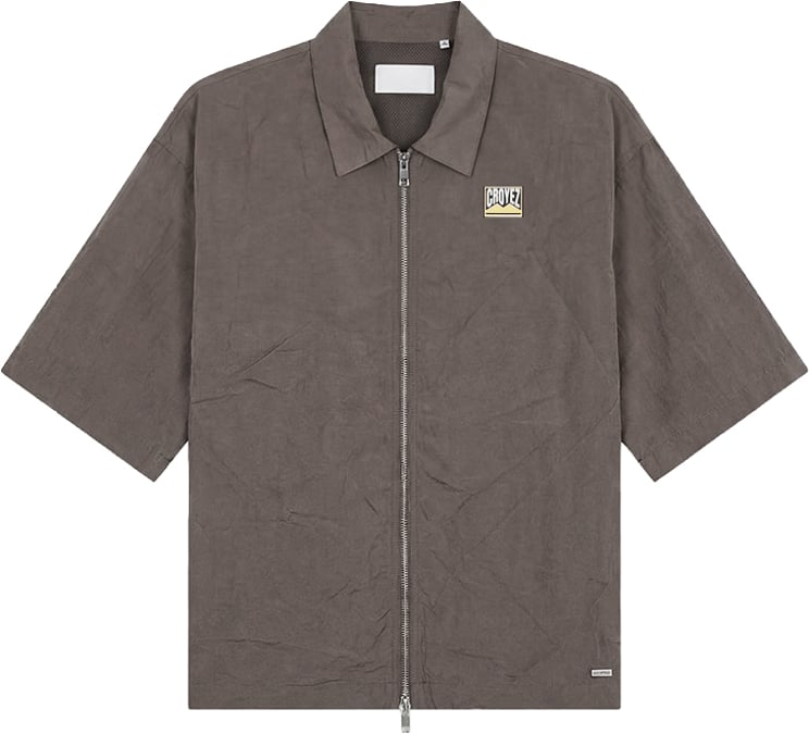 Croyez Croyez Crinkle Patch Shirt