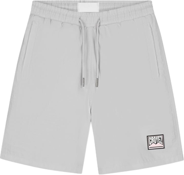 Croyez Croyez Crinkle Patch Shorts