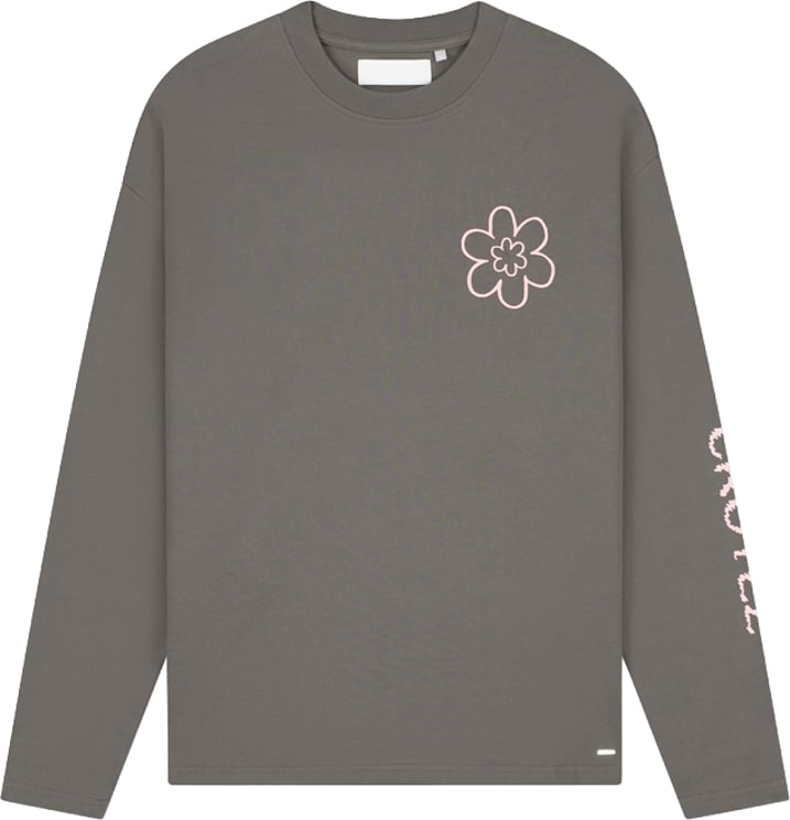 Croyez Croyez Contour De La Fleur Longsleeve