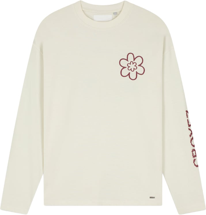 Croyez Croyez Contour De La Fleur Longsleeve