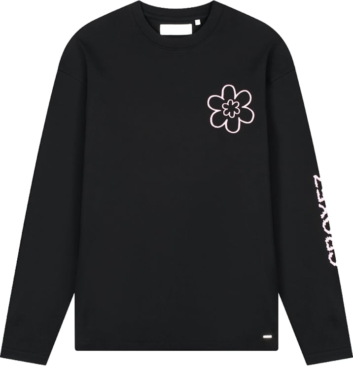 Croyez Croyez Croyez Contour De La Fleur Longsleeve CRA40026070 Black 49001