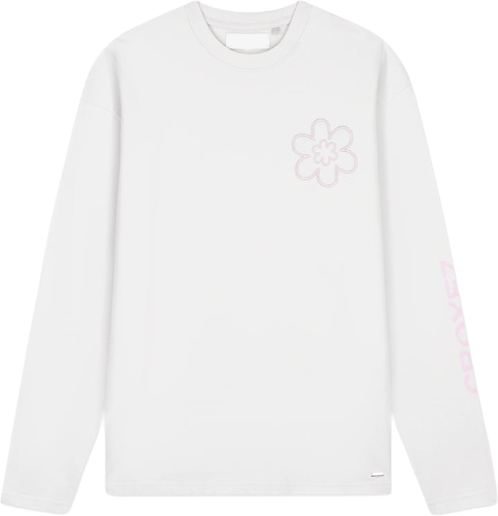 Croyez Croyez Contour De La Fleur Longsleeve