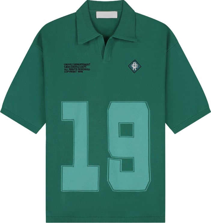 Croyez Croyez Nombre Knit Polo