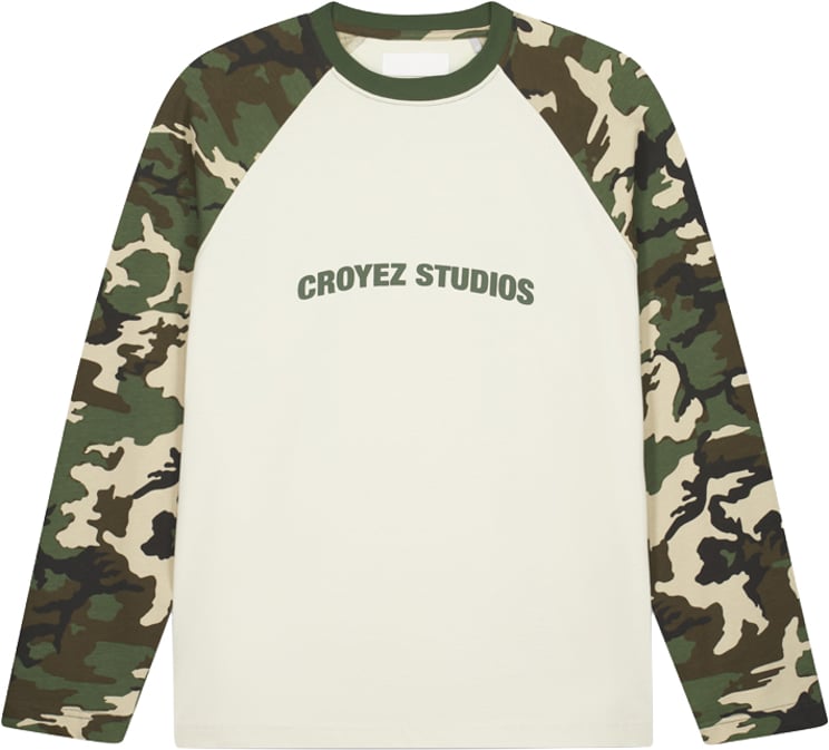 Croyez Croyez Two Tone Camo Longsleeve