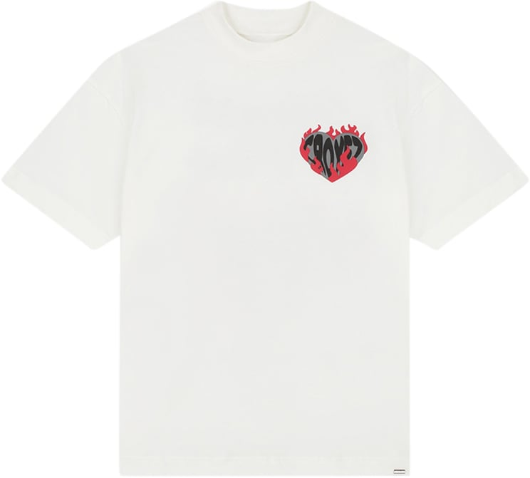 Croyez Croyez Heart On Fire T-Shirt