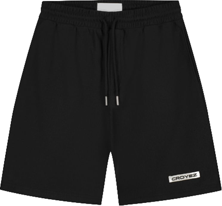 Croyez Croyez Plisse Shorts CRB30026033 Black 49001