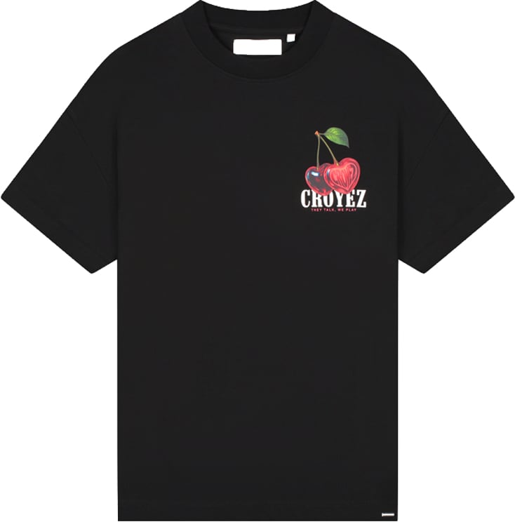 Croyez Croyez  Cerise D'Amour T-Shirt CRB30026085 Black 49001