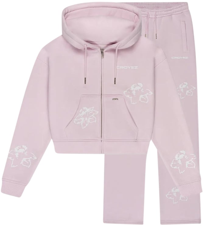 Croyez Croyez Women Initial Flower Tracksuit