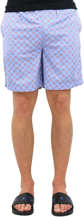 Daily Paper Heren Kali 2 Short Blauw/Rood