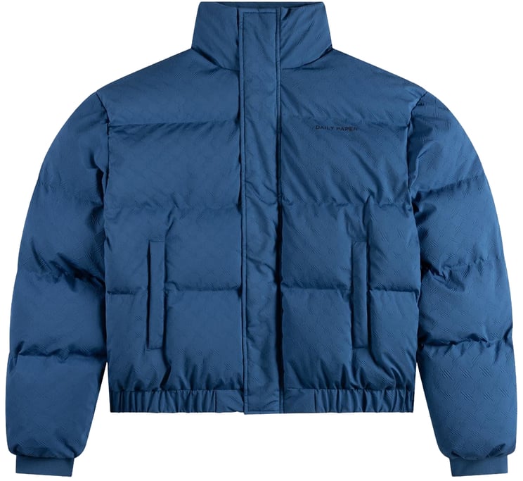 Daily Paper Heren Renako Monogram Puffer Blauw