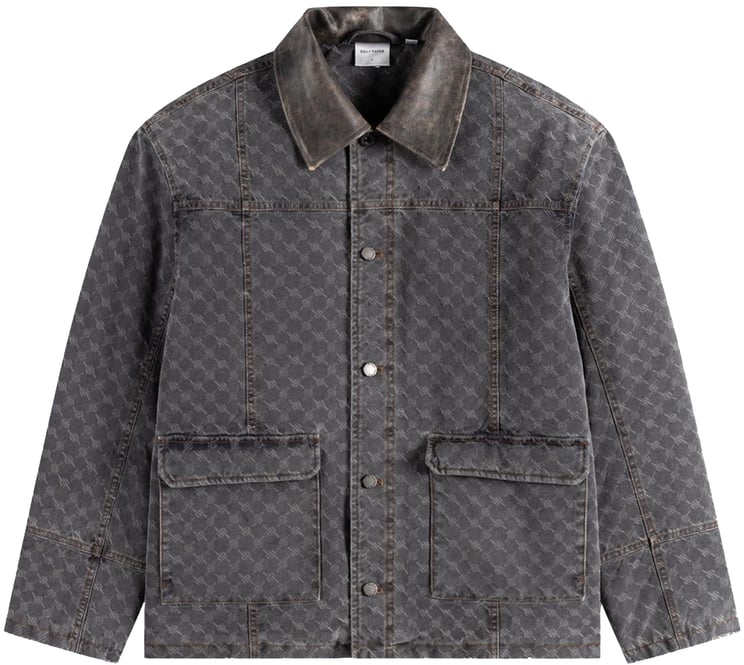 Daily Paper Heren Monogram Workwear Jacket Grijs
