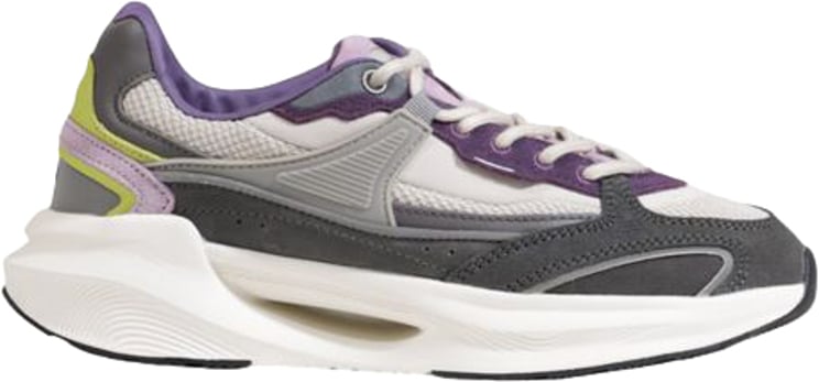 D.A.T.E. D.A.T.E Gray Fabric Chunky Sneakers