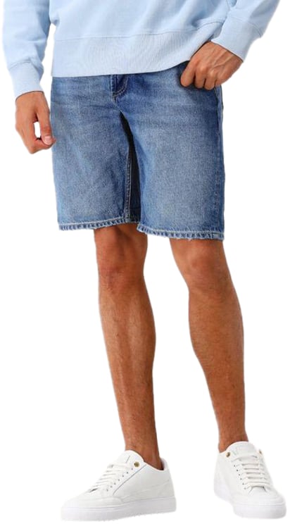 Denham Denham Korte Broek Blauw Dagger Short