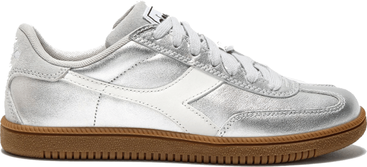 Diadora Trainer Metallic Silver