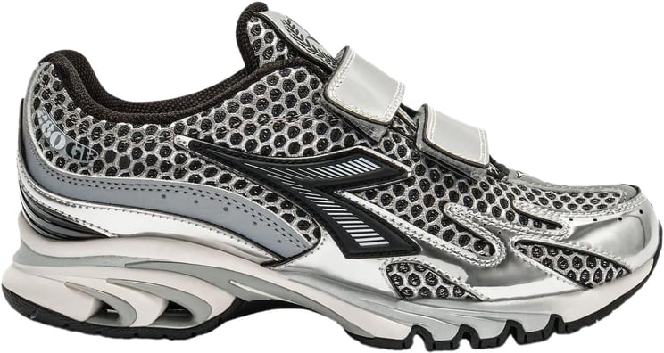 Diadora Dames Mythos 280 Strap Sneaker Grijs