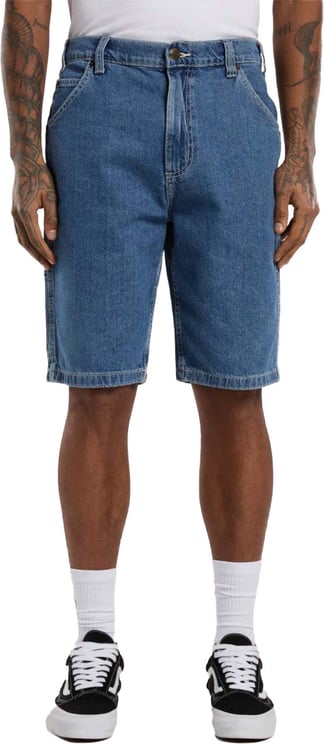Dickies Dickies Garyville Denim Short Blauw