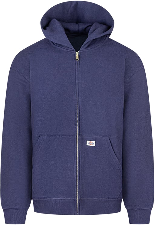 Dickies Dickies Felpa con Cappuccio e Zip Blu