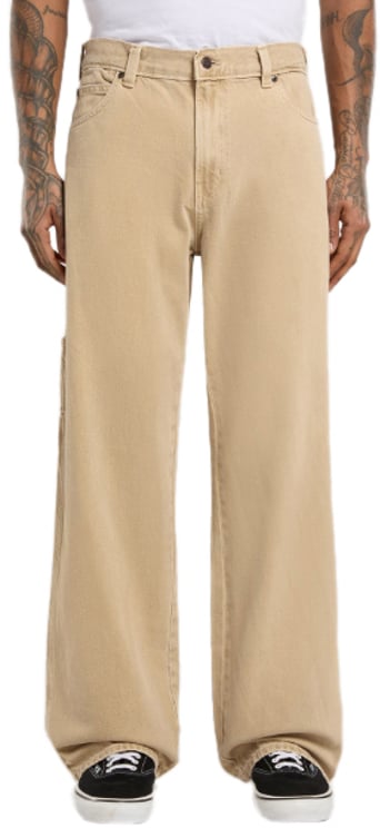 Dickies Dickies 997 Loose Straight Carpenter Lange Broek Beige