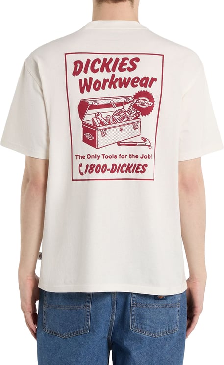 Dickies Dickies Dry Ridge SS Tee Wit