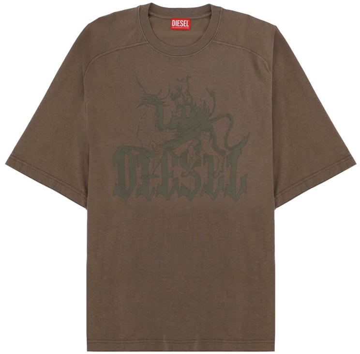 Diesel T-SHIRT "JUSSI" CON LOGO