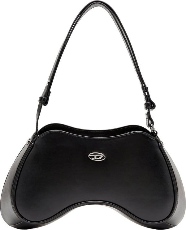 Diesel Black Play Game Controller Leather Bag
