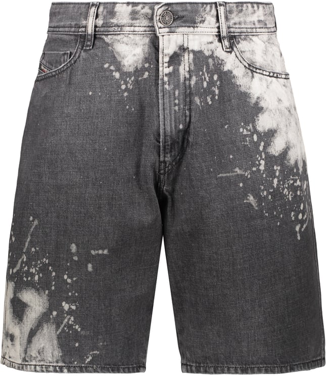 Diesel Gray denim shorts