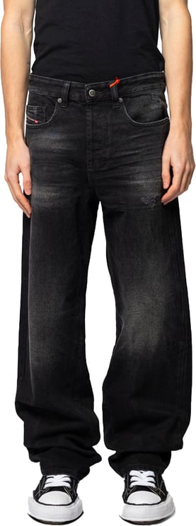 Diesel 2001 D-MACRO L.32 TROUSERS BLACK