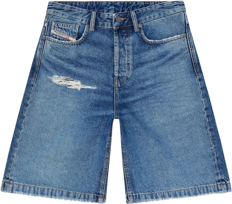 Diesel De Sire Denim Short Blue