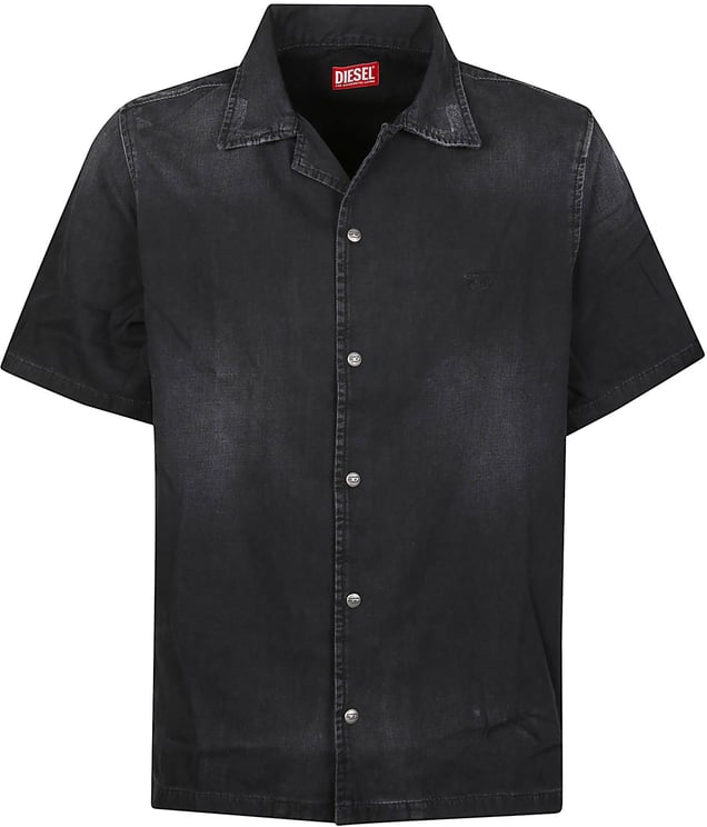 Diesel Short Sleeve D-nabil D Shirt Black