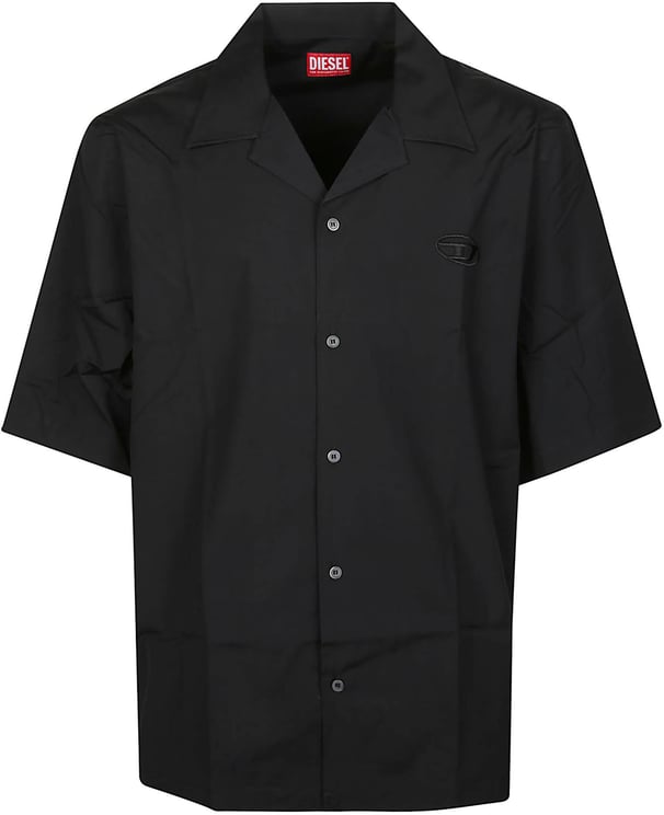 Diesel Short Sleeve S-mac Gsbh Shirt Black