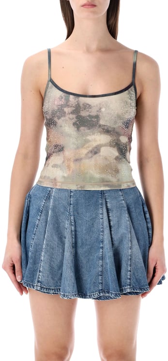 Diesel T-Iplu Tank Top Crystal Marrone